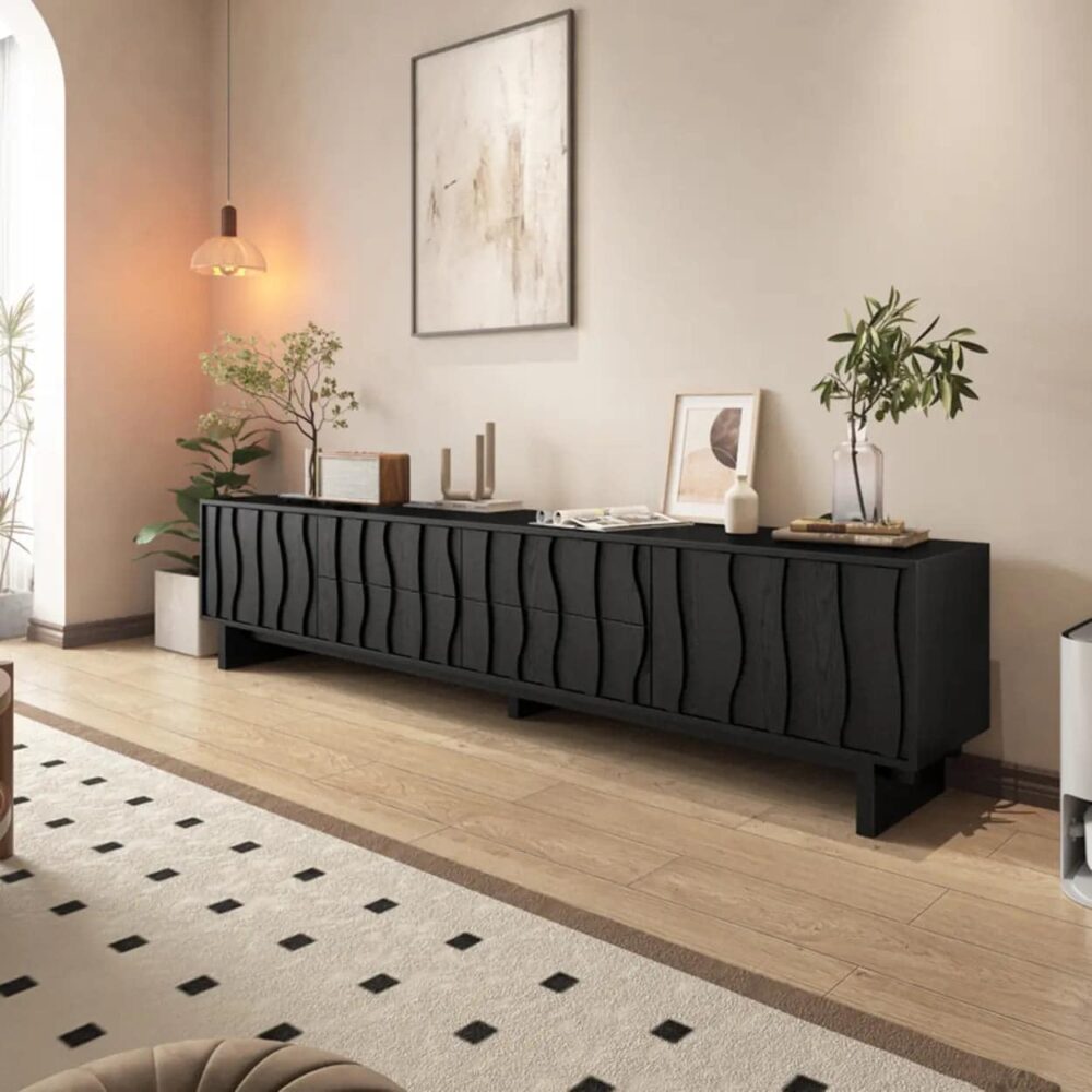 nut-brown-wave-texture-rectangle-wood-drawers-tv-stand-2_e4ac1dc5-2da1-4d2f-bc98-f3bd3403795d Nut Brown Wave Texture Rectangle Wood Drawers Tv Stand 2 E4ac1dc5 2da1 4d2f Bc98 F3bd3403795d