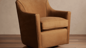 Ormau The Morris Nubuck Swivel Chair