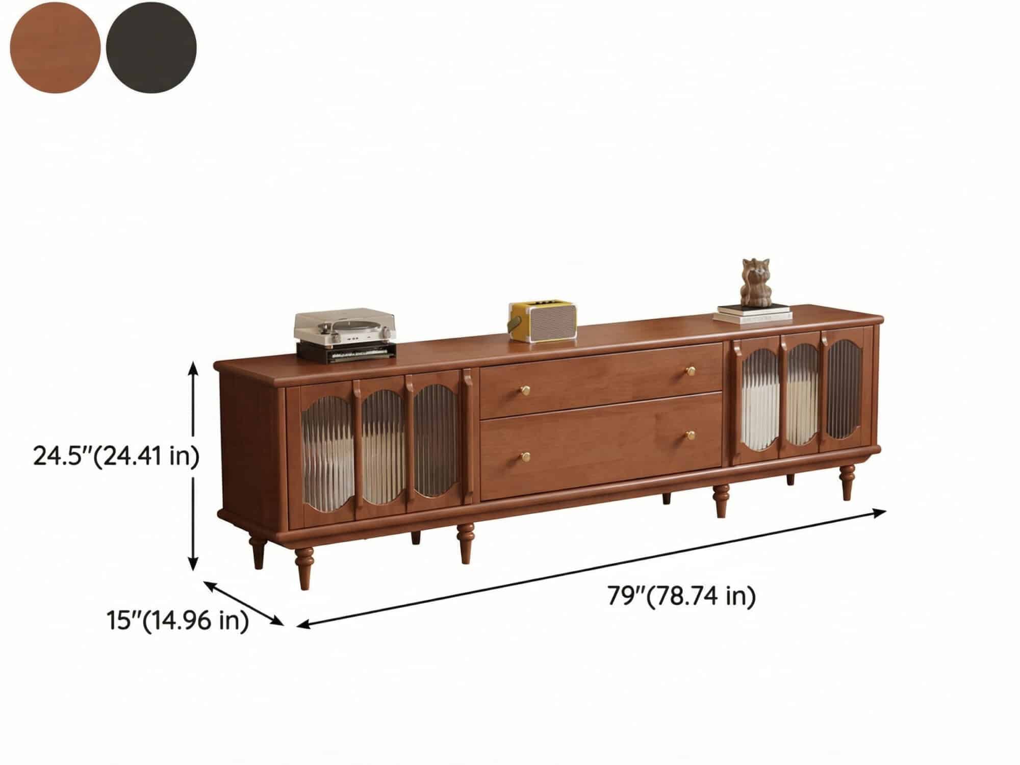 Rustic Black Wood Drawers Cabinet Long TV Stand - dimensions - 相册图 #12 Rustic Black Wood Drawers Cabinet Long TV Stand 相册图 #12 dimensions