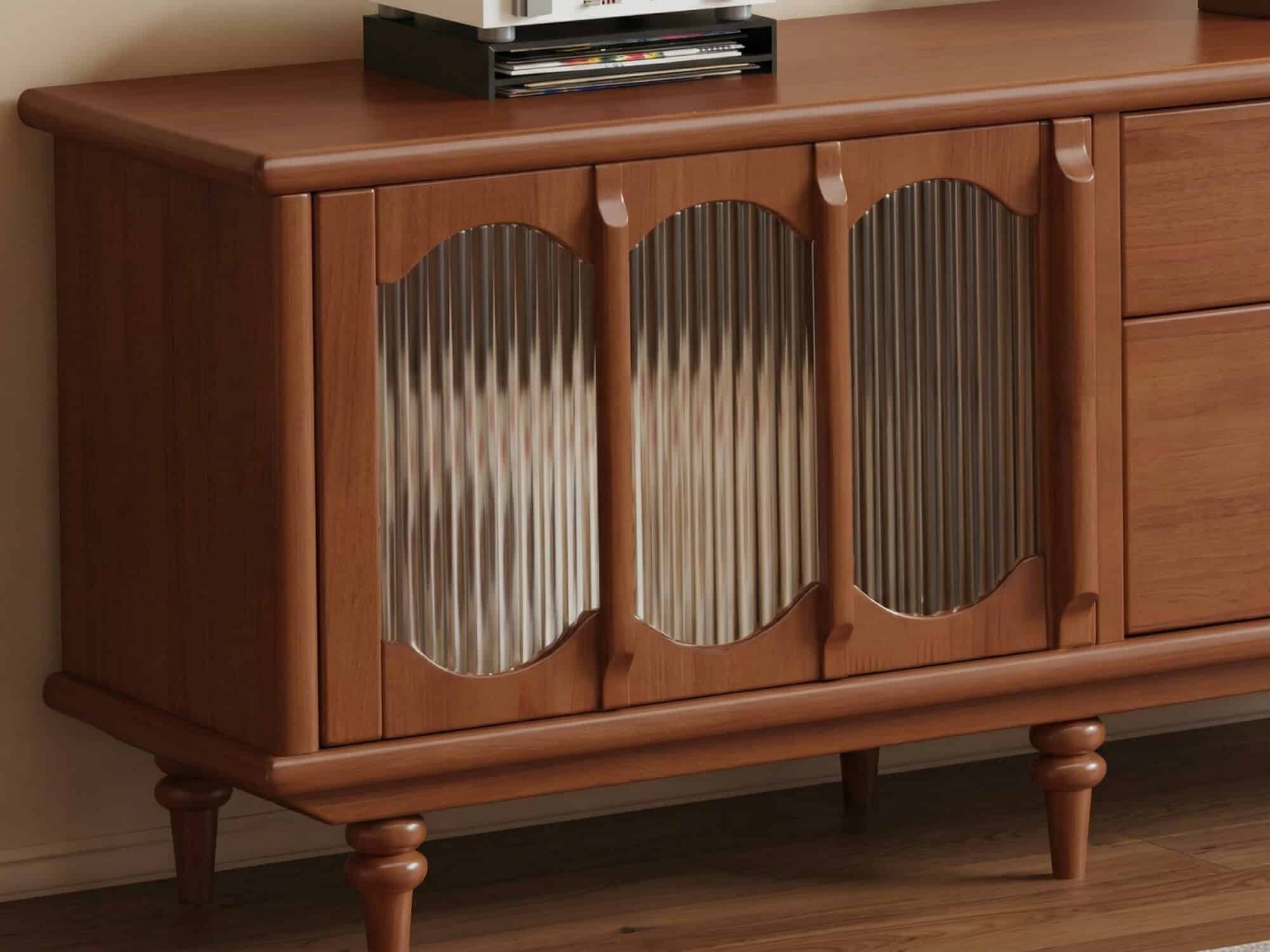 Rustic Black Wood Drawers Cabinet Long TV Stand - resized - 相册图 #11 Rustic Black Wood Drawers Cabinet Long TV Stand 相册图 #11 resized