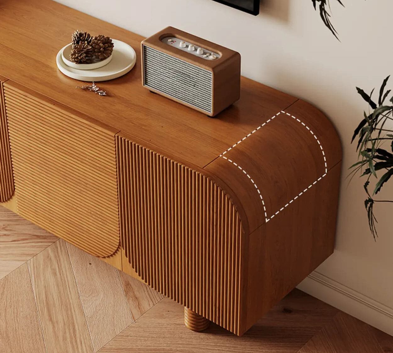 Rustic Brown Wooden Long Curved Tv Stand With Cabinet 2 1bc02a85 E731 4545 Adbe 5cb16f304bfe 1