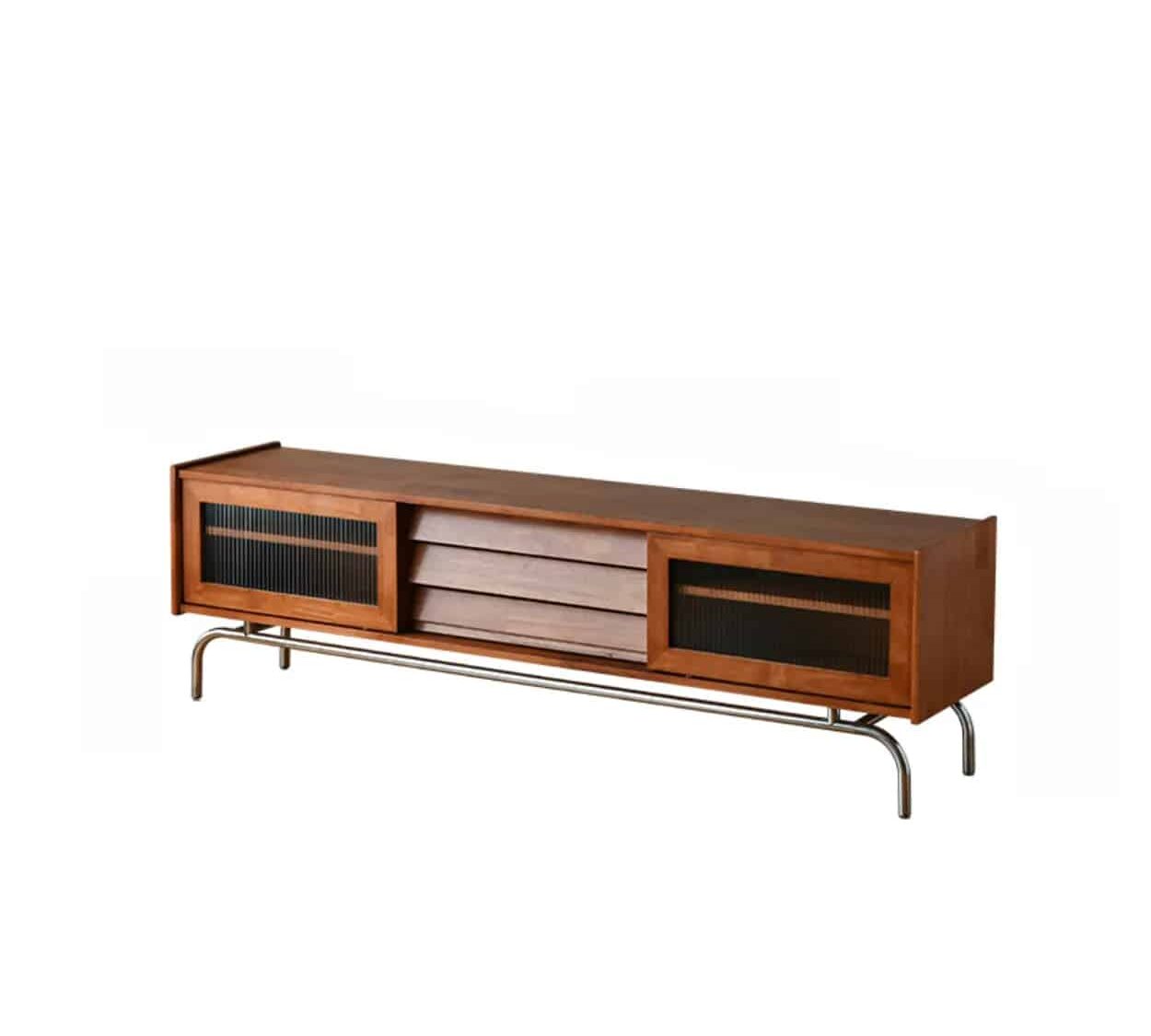 Scandinavian Brown Rubberwood Shelves Cabinet Tv Stand 2 1074ef68 D832 4c40 Ac4d E48f2784914e 2