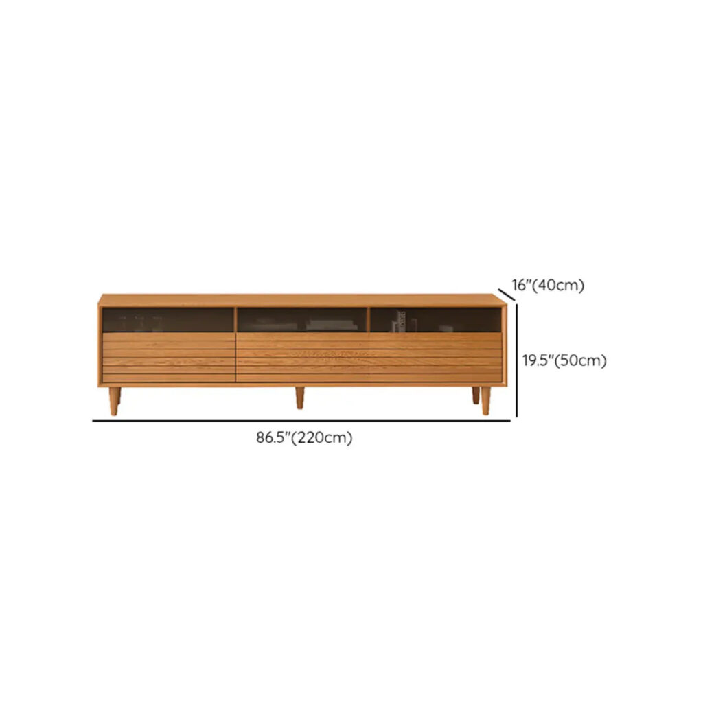 Scandinavian Natural Finish Cherry Drawers Tv Stand 13 Ed9ebe62 74a0 4cbe 8e67 89d08f16edb0
