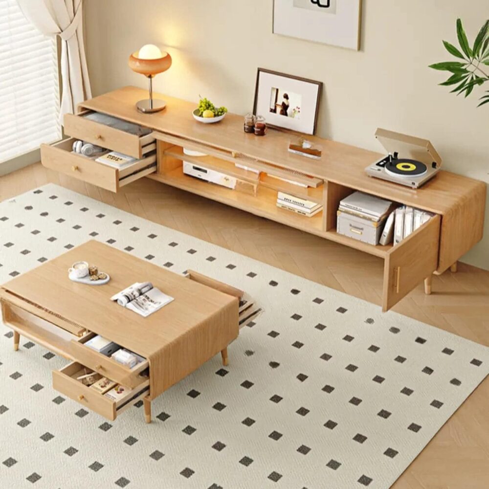 scandinavian-natural-wood-cabinet-drawers-tv-stand-7 Scandinavian Natural Wood Cabinet Drawers Tv Stand 7