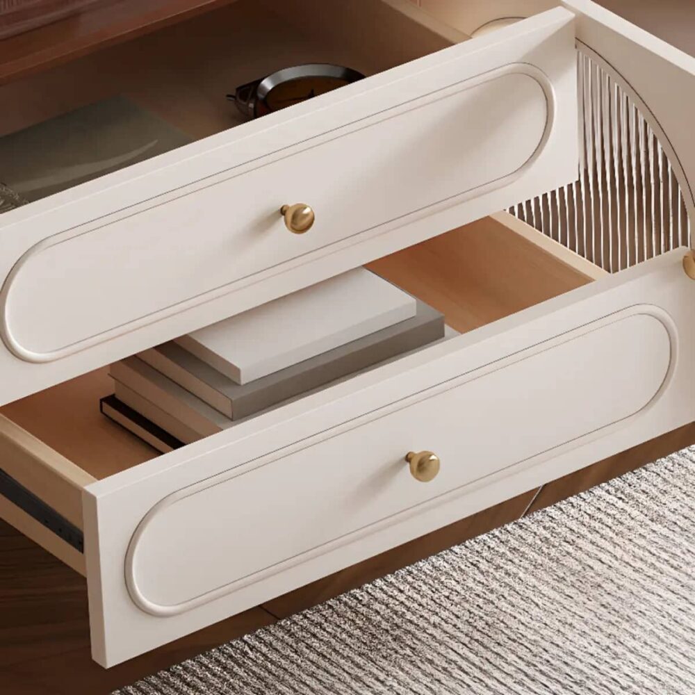 scandinavian-wooden-tv-stand-with-cabinet-drawers-12 Scandinavian Wooden Tv Stand With Cabinet Drawers 12