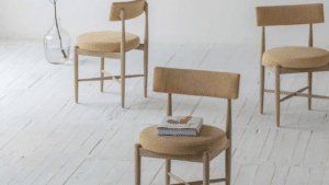 The Koda Linen Dining Chair