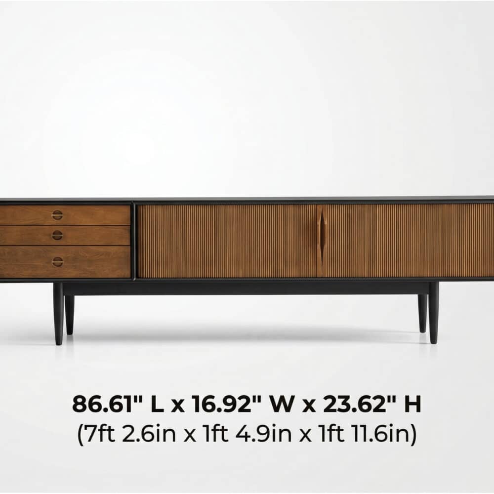 The Retro Walnut TV Stand - dimensions - 相册图 #16 The Retro Walnut TV Stand 相册图 #16 dimensions