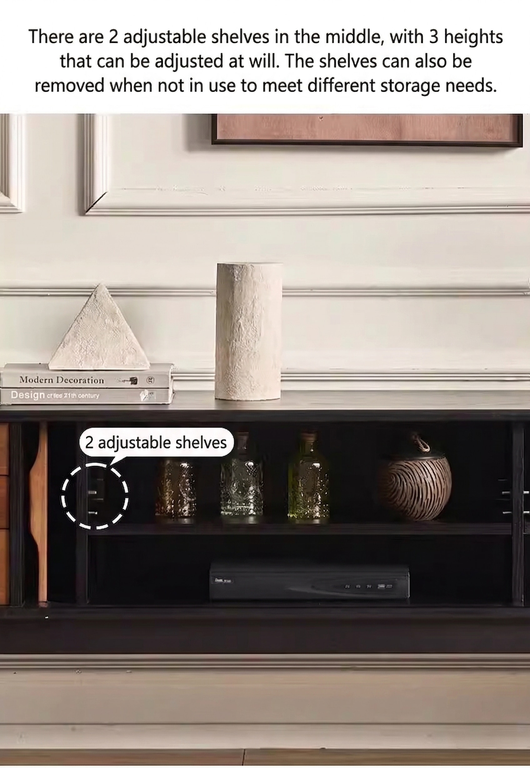 The Retro Walnut TV Stand 手动上传图 translated