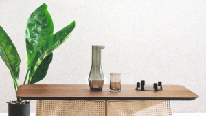 The Sutton Rattan Table Set