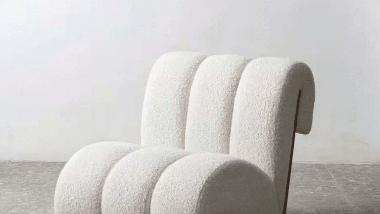 The Teagan Lambswool Armchair