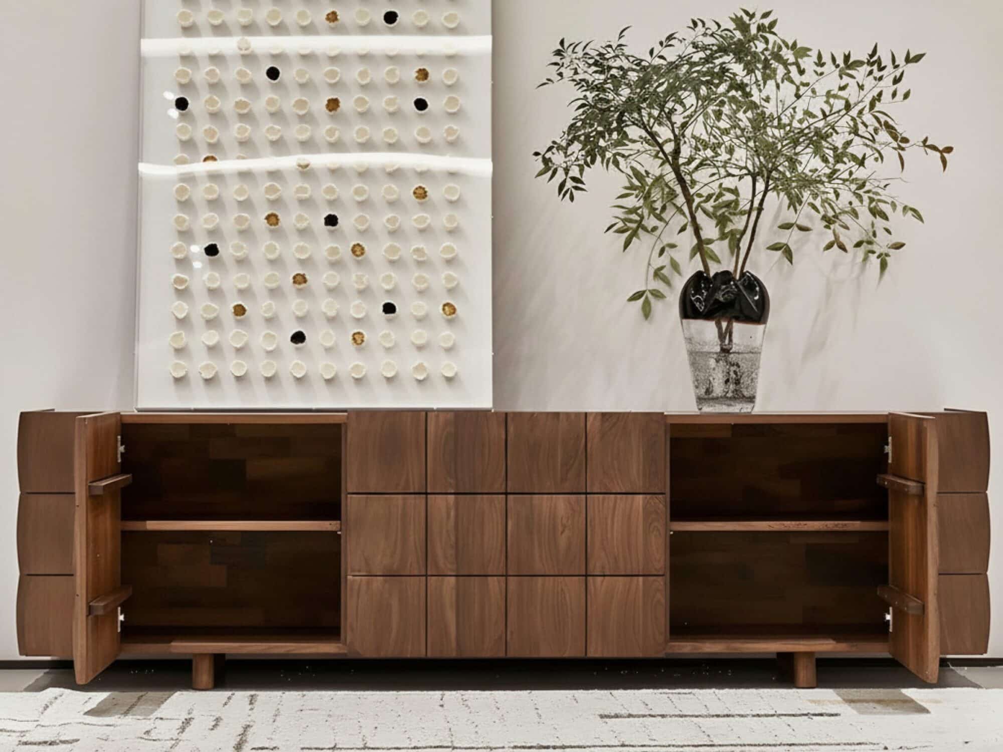 traditional-brown-walnut-wood-cabinet-shelves-tv-stand-2_0f5a0d9e-5f12-4fc6-bd16-7090610a4a6d Traditional Brown Walnut Wood Cabinet Shelves Tv Stand 2 0f5a0d9e 5f12 4fc6 Bd16 7090610a4a6d