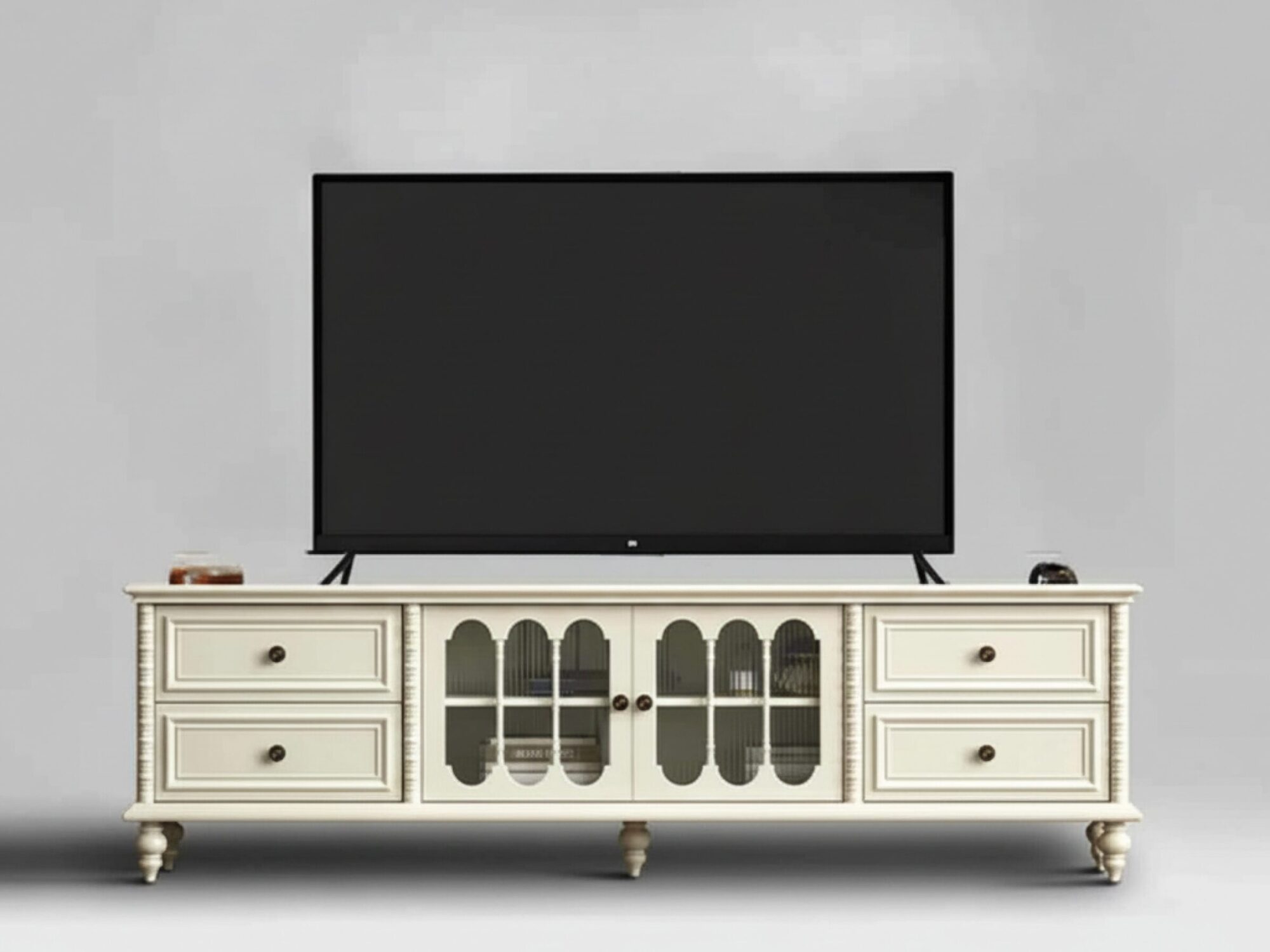 vintage-rectangle-elegant-black-tv-stand-with-cabinet-19 Vintage Rectangle Elegant Black Tv Stand With Cabinet 19