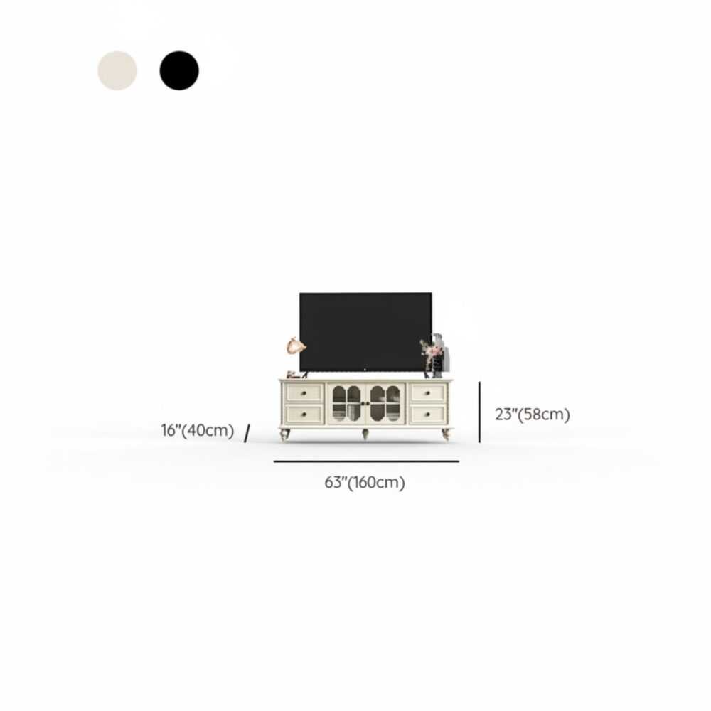 vintage-rectangle-elegant-black-tv-stand-with-cabinet-21 Vintage Rectangle Elegant Black Tv Stand With Cabinet 21