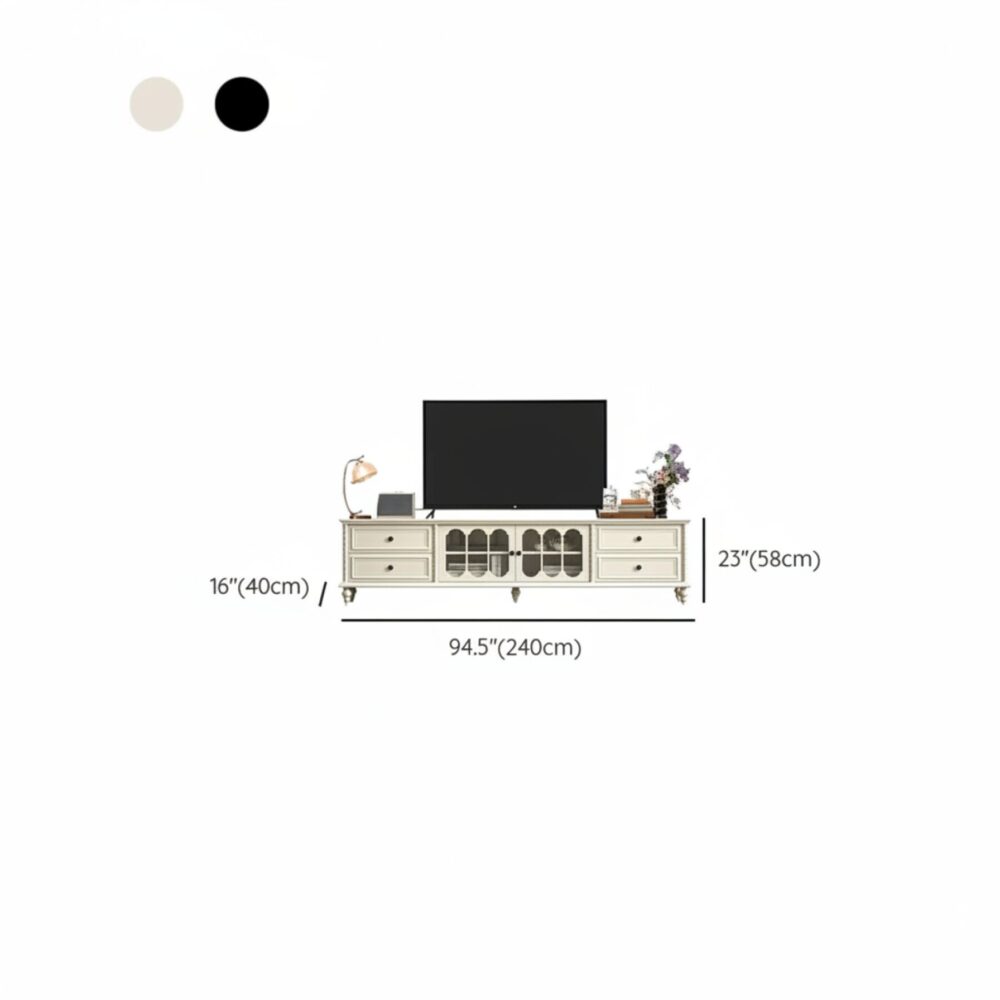 vintage-rectangle-elegant-black-tv-stand-with-cabinet-25 Vintage Rectangle Elegant Black Tv Stand With Cabinet 25