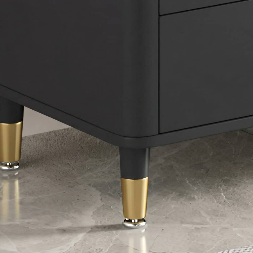 White-Black Stone Cabinet TV Stand with Lighting - resized - 相册图 #6 White-Black Stone Cabinet TV Stand with Lighting 相册图 #6 resized