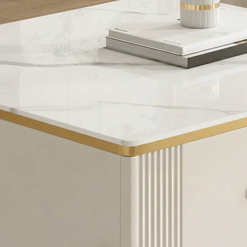 white-glass-open-storage-drawers-tv-stand-with-legs-12 White Glass Open Storage Drawers Tv Stand With Legs 12