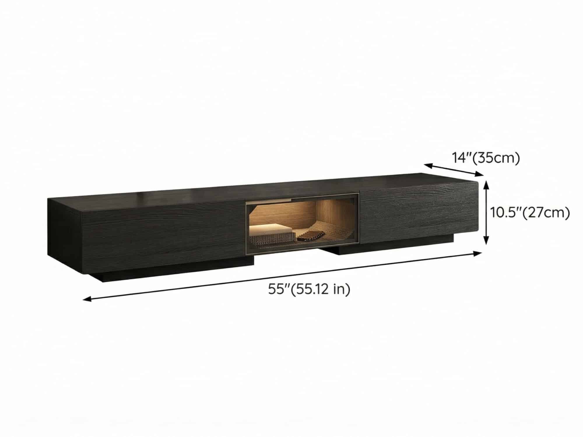 White Stone Drawers Cabinet TV Stand with Lighting - dimensions - 相册图 #11 White Stone Drawers Cabinet TV Stand with Lighting 相册图 #11 dimensions