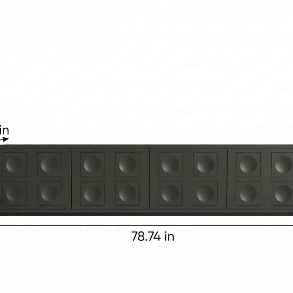 White Stone Rectangle Shelves Cabinet Long TV Stand - dimensions - 相册图 #12 White Stone Rectangle Shelves Cabinet Long TV Stand 相册图 #12 dimensions