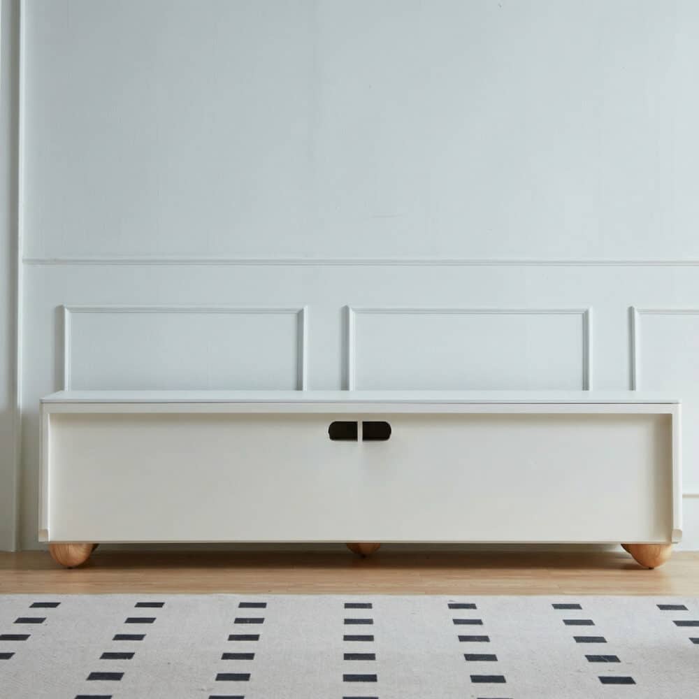 White Stone Rectangle Shelves Cabinet Long TV Stand - resized - 相册图 #11 White Stone Rectangle Shelves Cabinet Long TV Stand 相册图 #11 resized