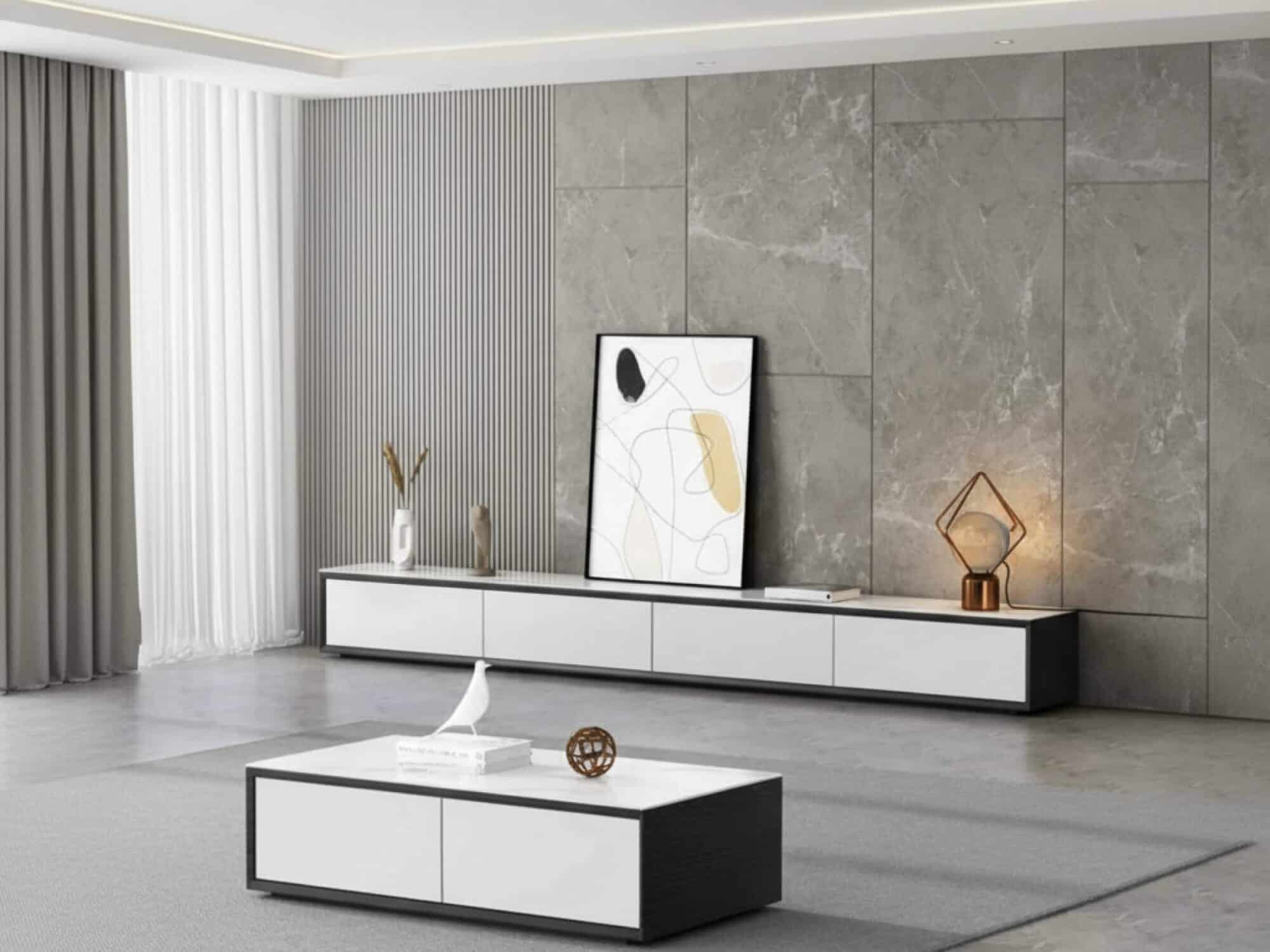 white-wood-slate-long-tv-stand-with-drawers-1 White Wood Slate Long Tv Stand With Drawers 1