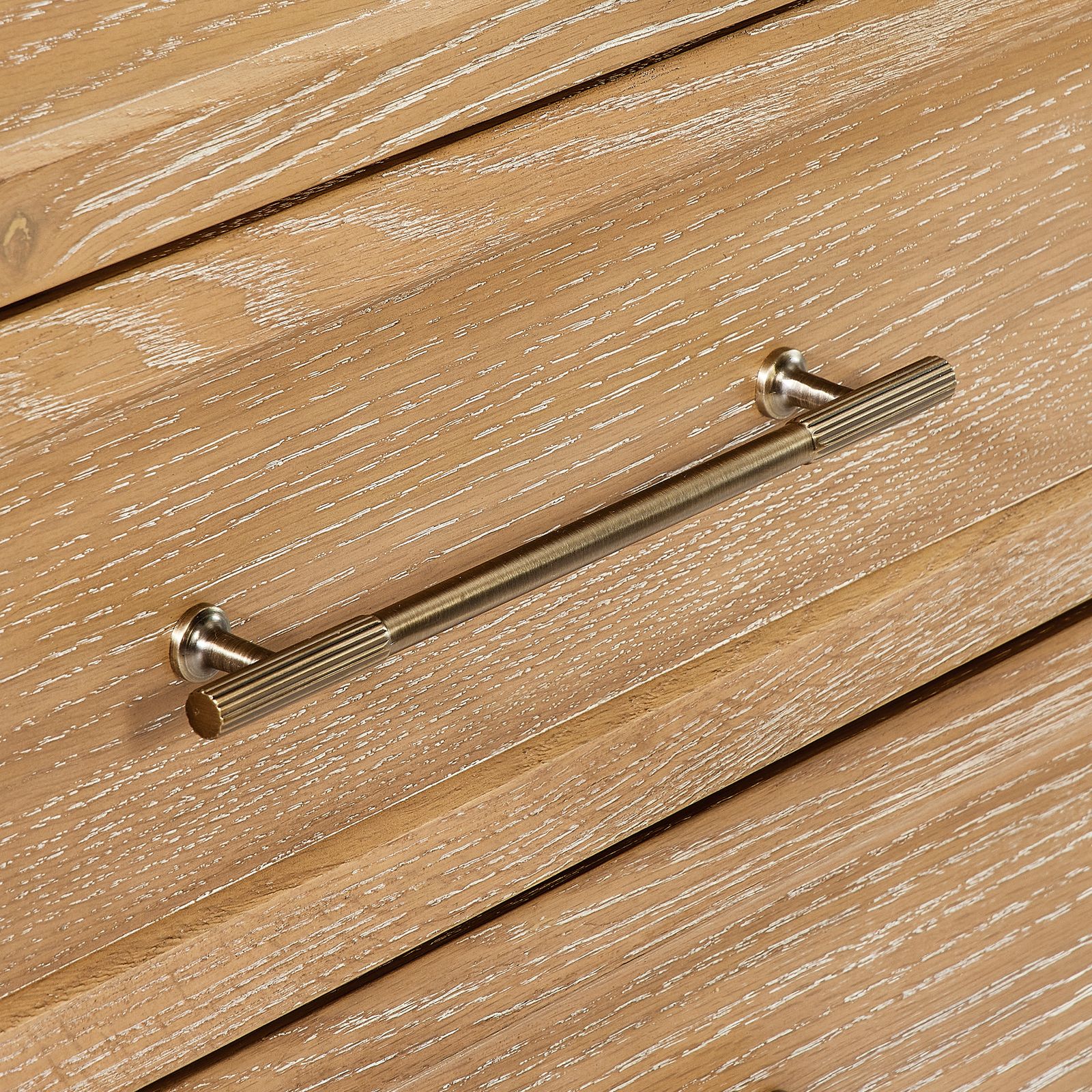 Valborg Solid Oak Media Console