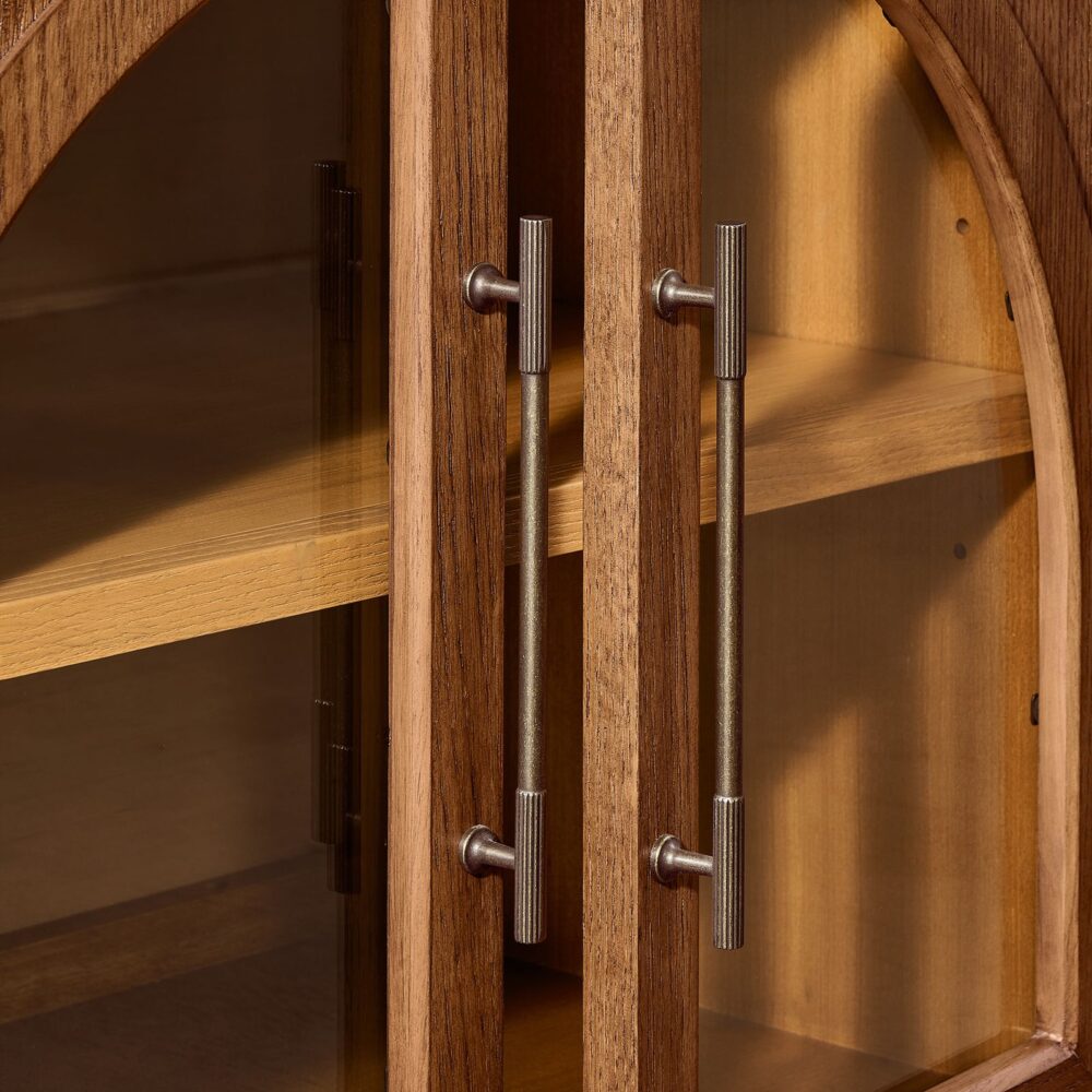 Valborg Solid Oak Media Console