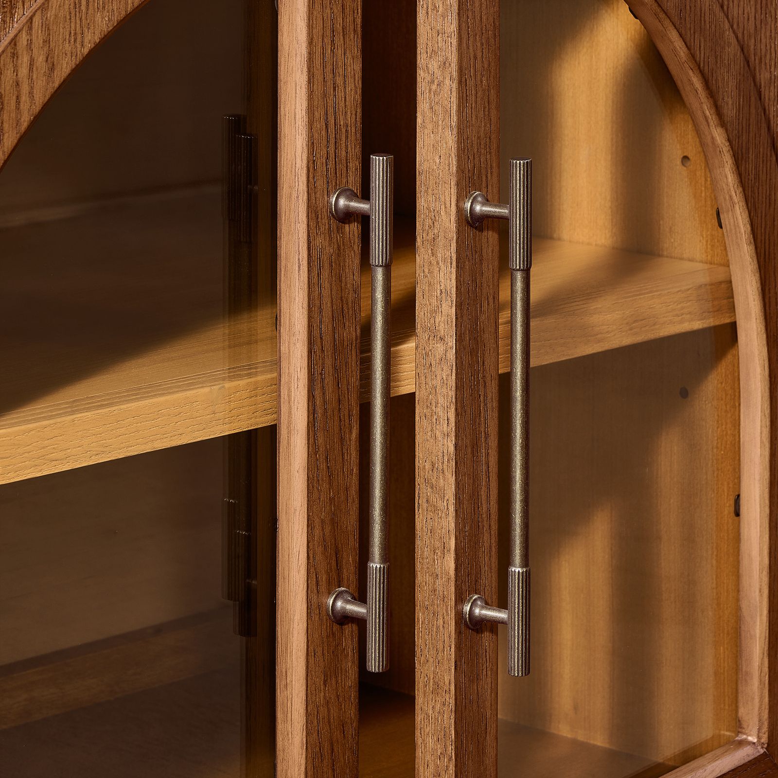 Valborg Solid Oak Media Console