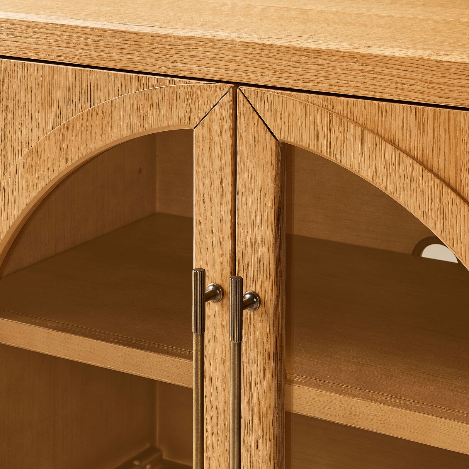 Valborg Solid Oak Media Console