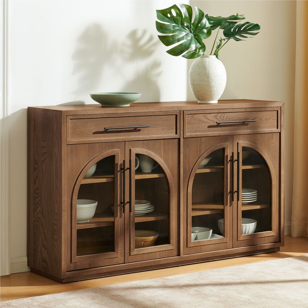 Valborg Elm Wood Sideboard