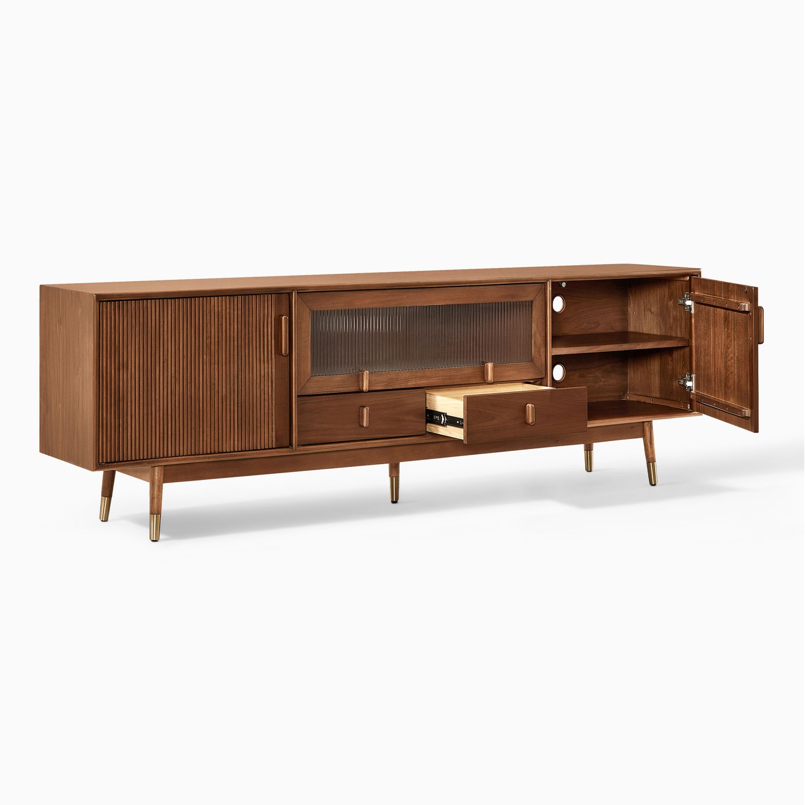 The Stavn Walnut Media Console
