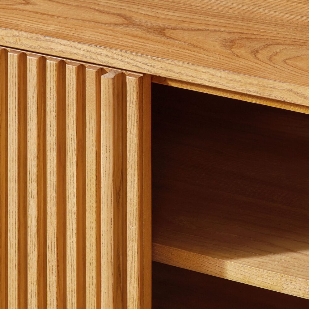 Sabina Ash Wood Media Console