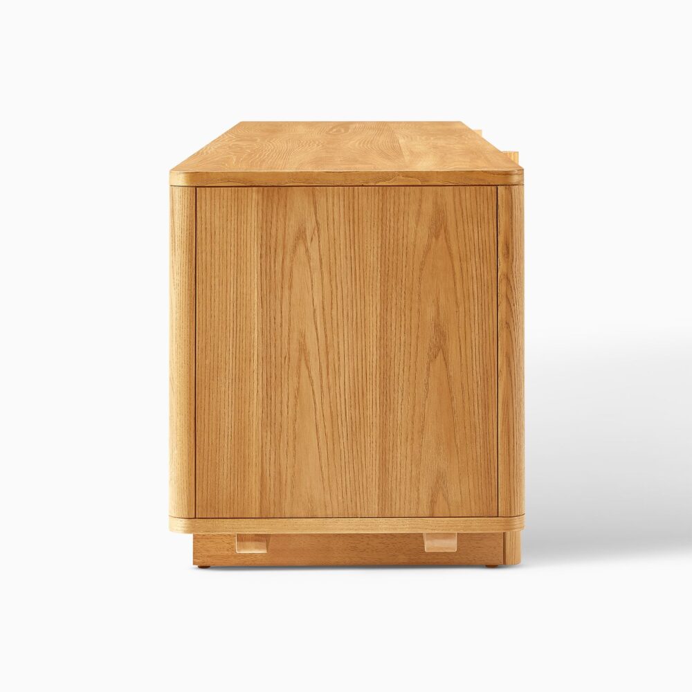 Sabina Ash Wood Media Console