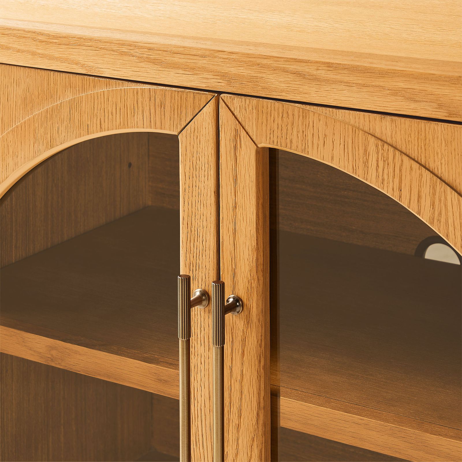 Valborg Solid Oak Media Console