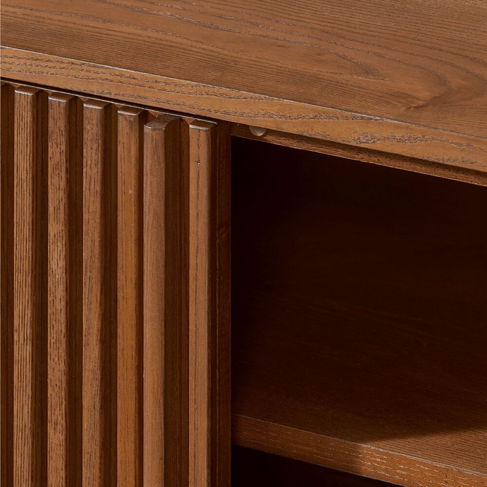 Sabina Ash Wood Media Console