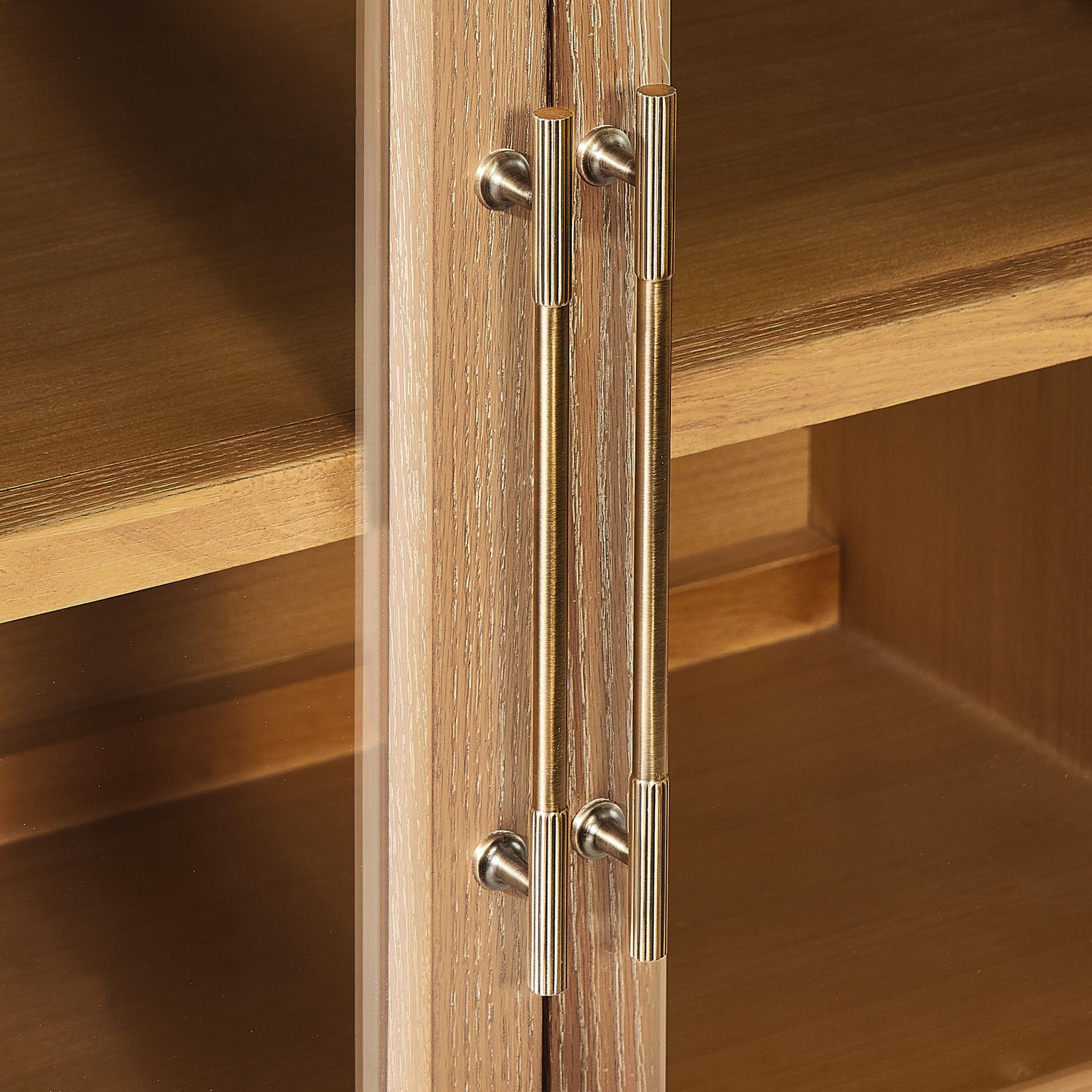 Valborg Solid Oak Media Console