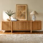 Sabina Ash Wood Media Console
