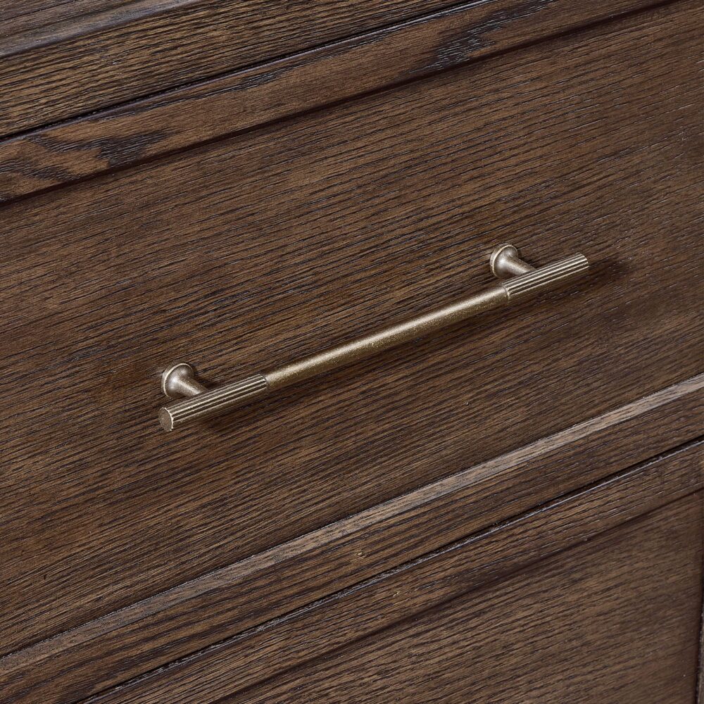 Valborg Solid Oak Media Console