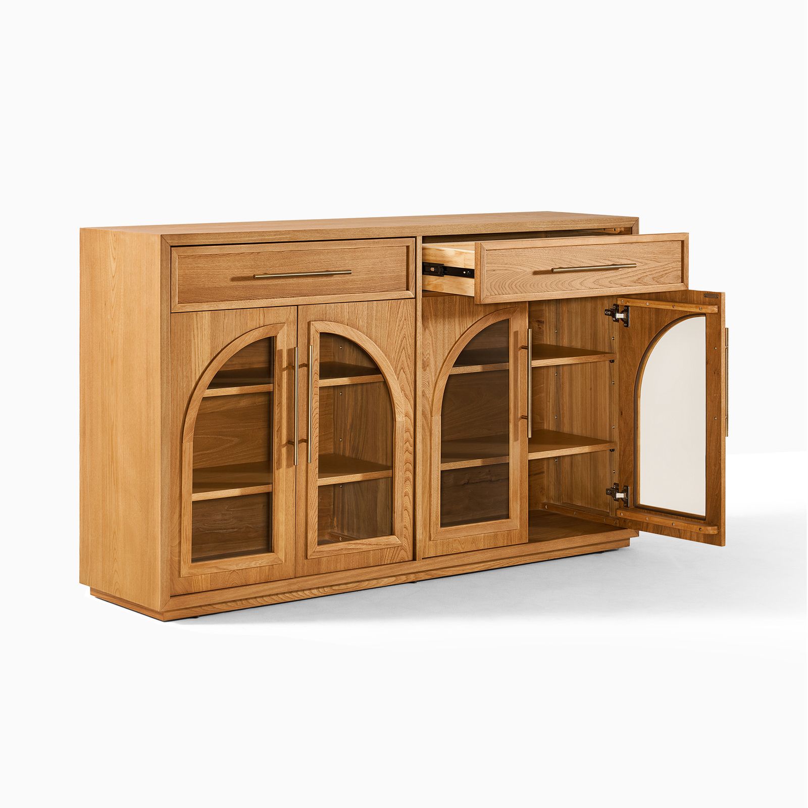 Valborg Elm Wood Sideboard