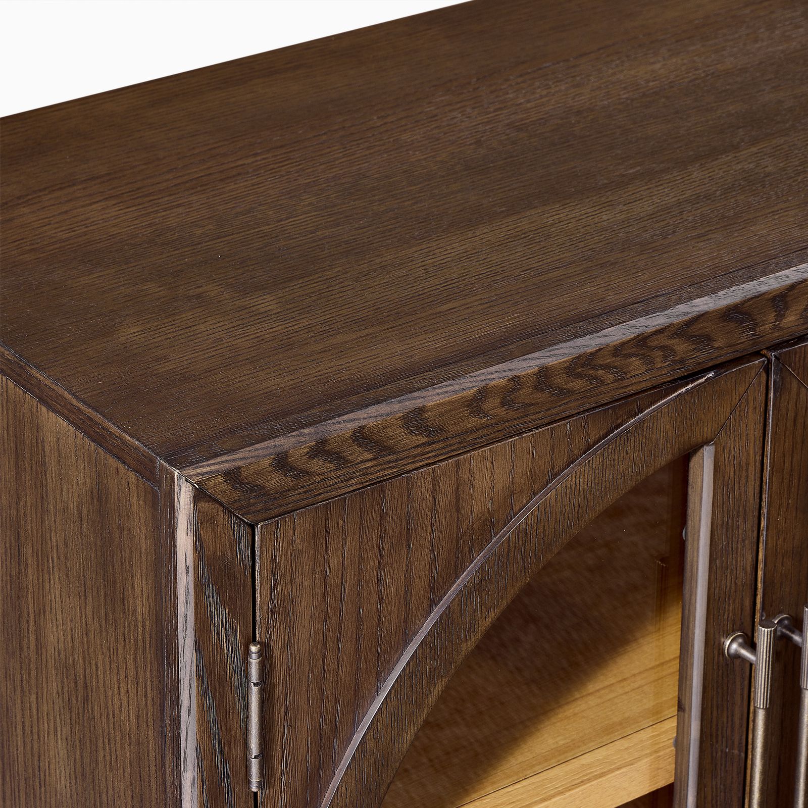 Valborg Solid Oak Media Console