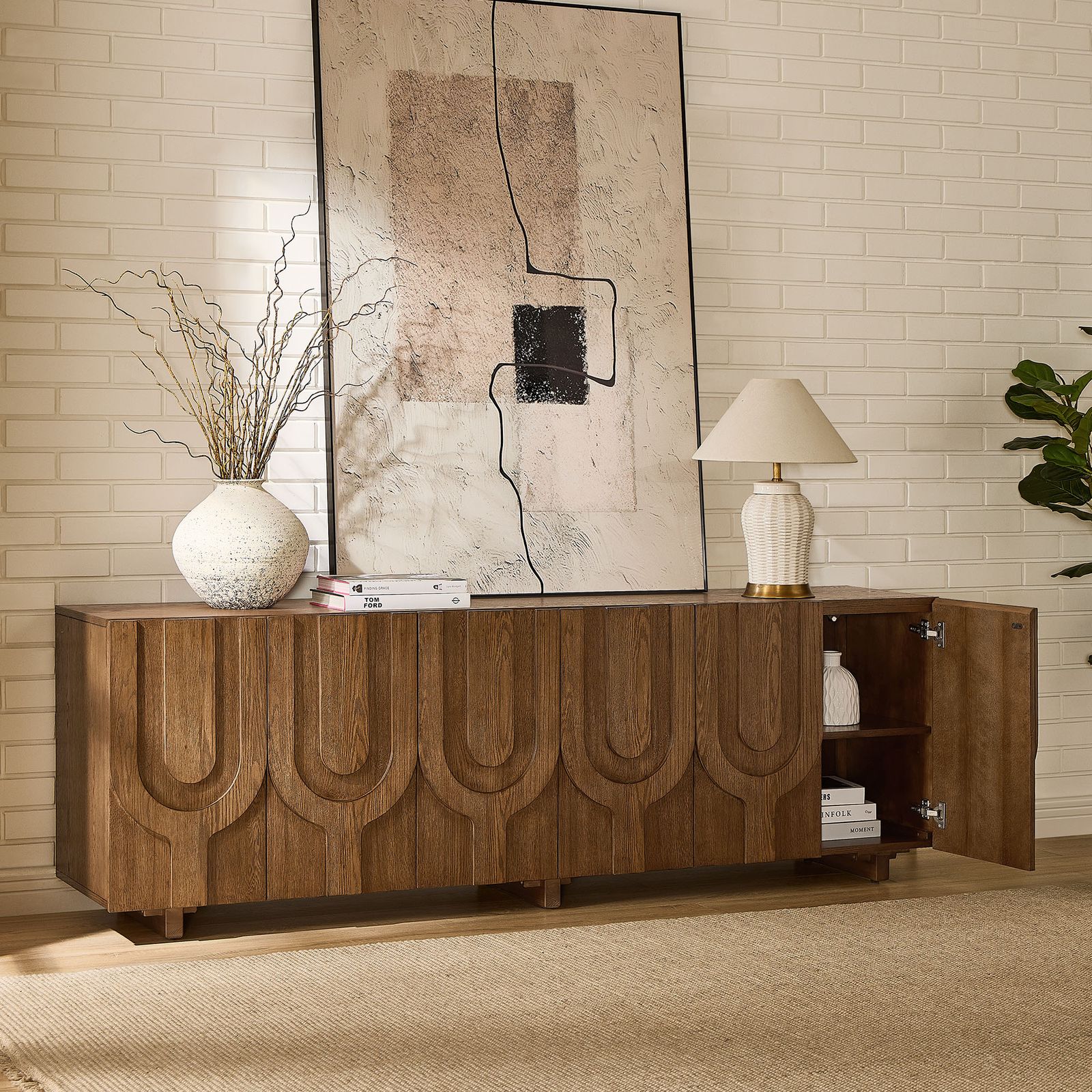 A6137880-0DFA-024D-7FB5-987C91295362 The Hvelfing Oak Media Console