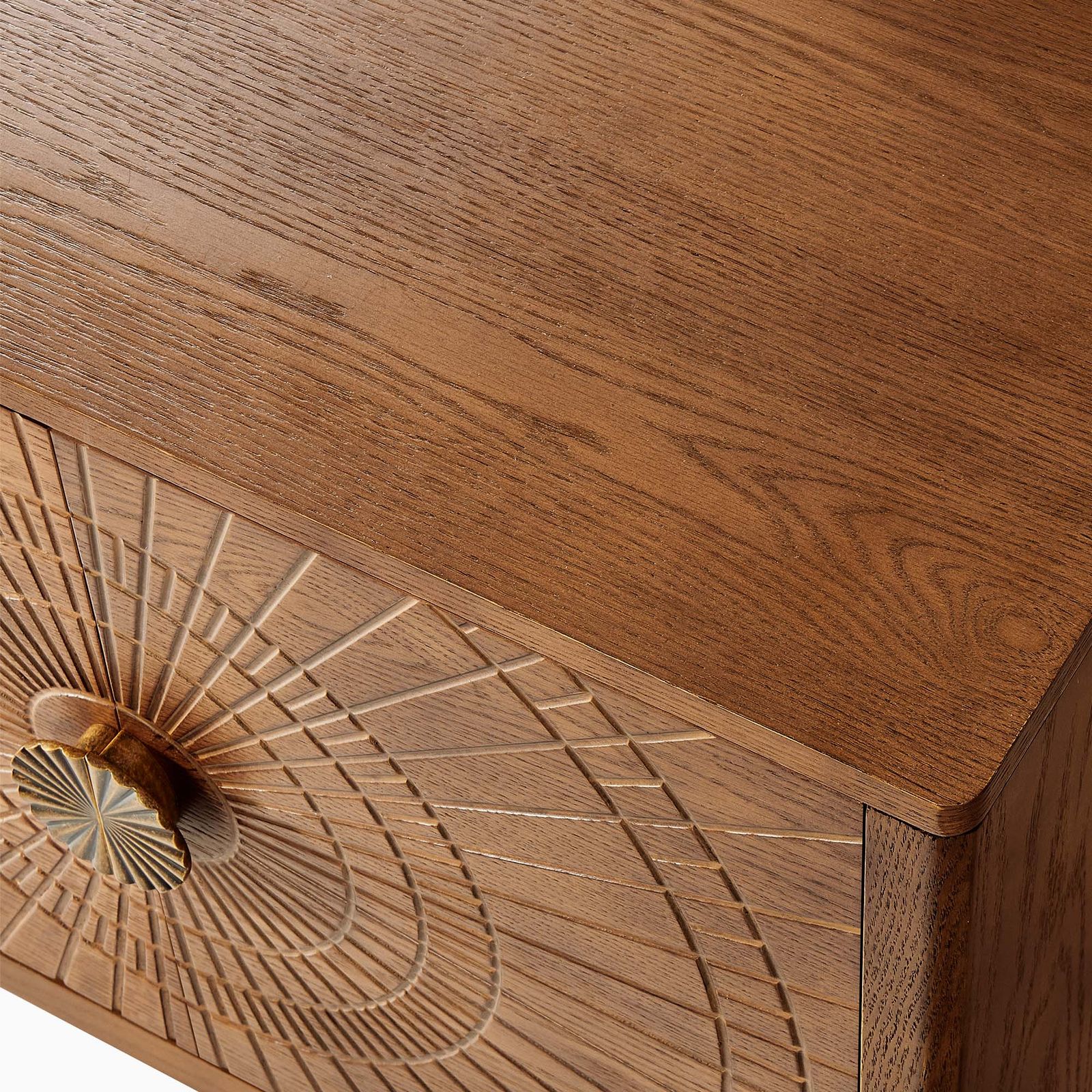 Vigdis Wood Media Console