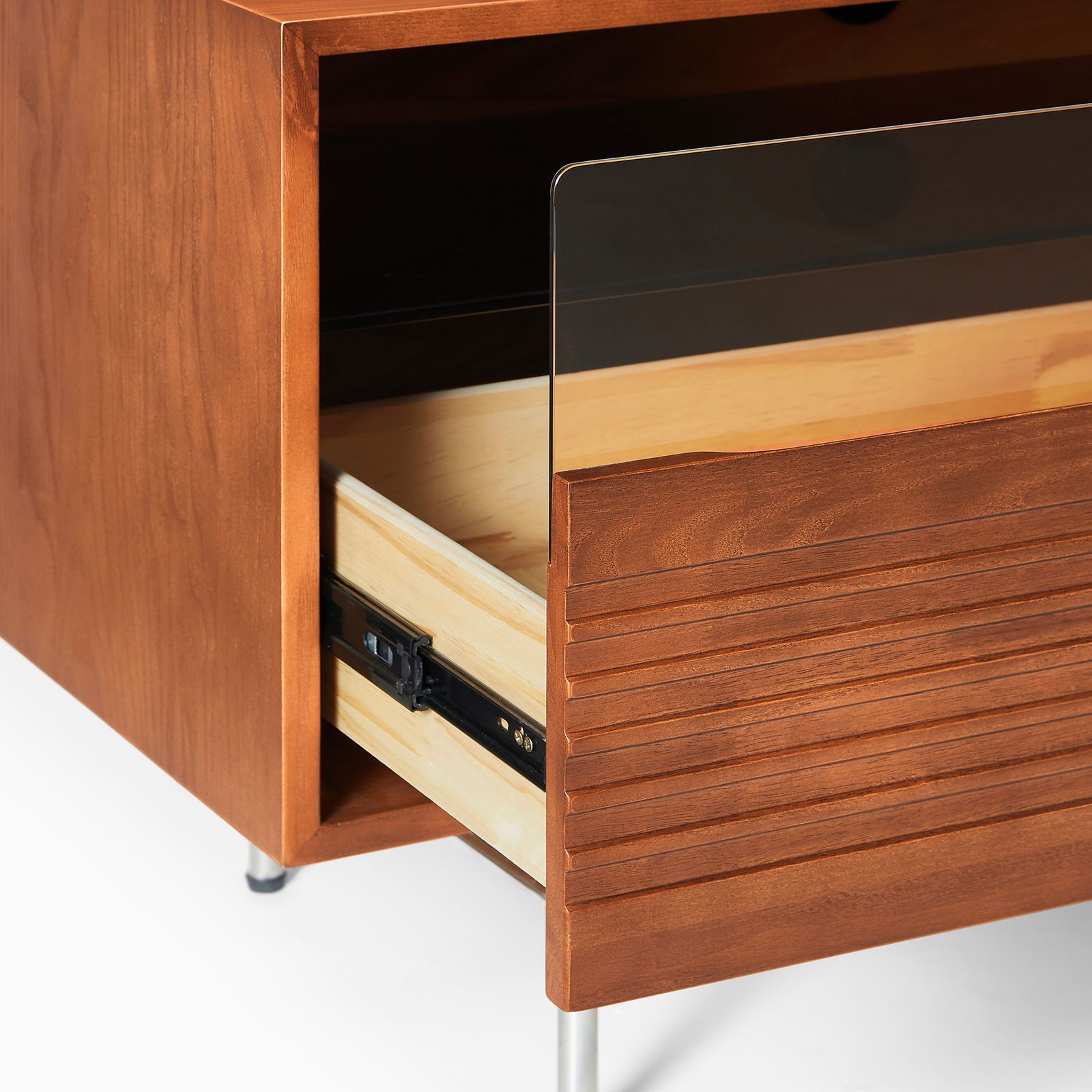 The Frode Ash Wood Media Console