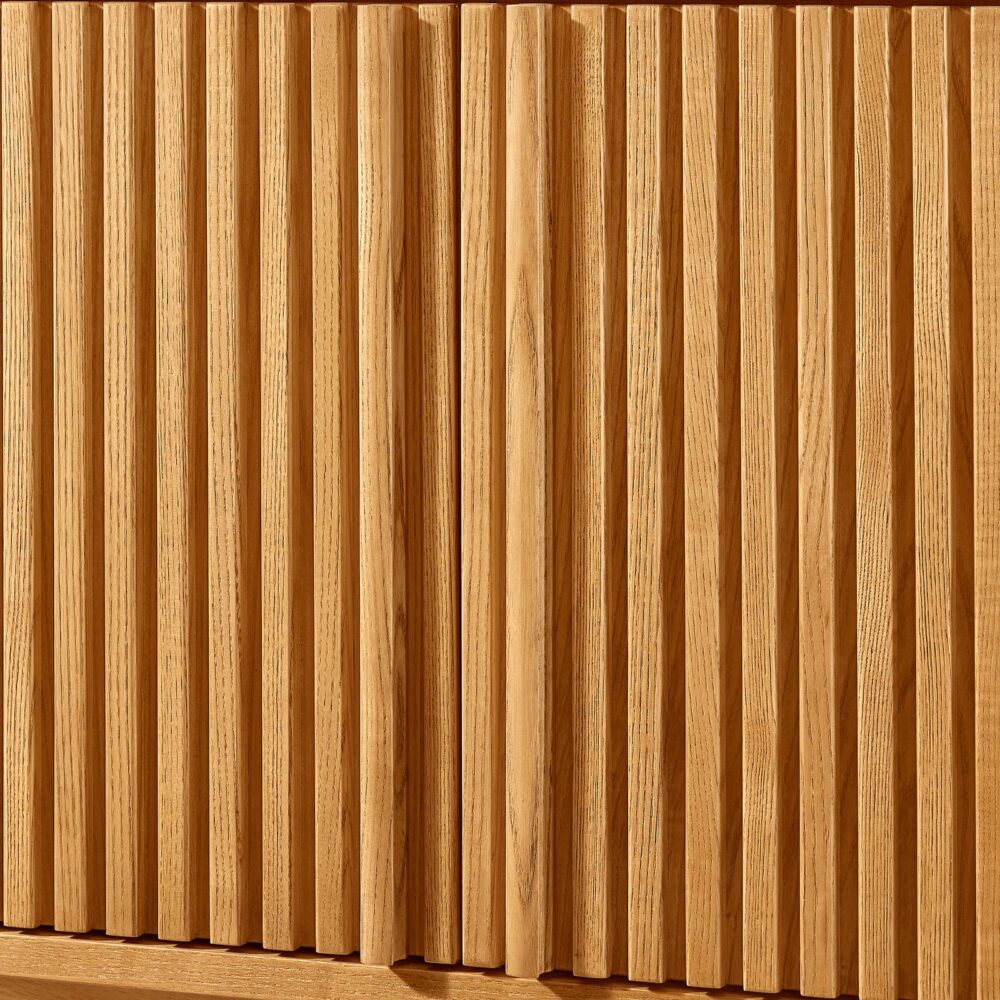 Sabina Ash Wood Media Console