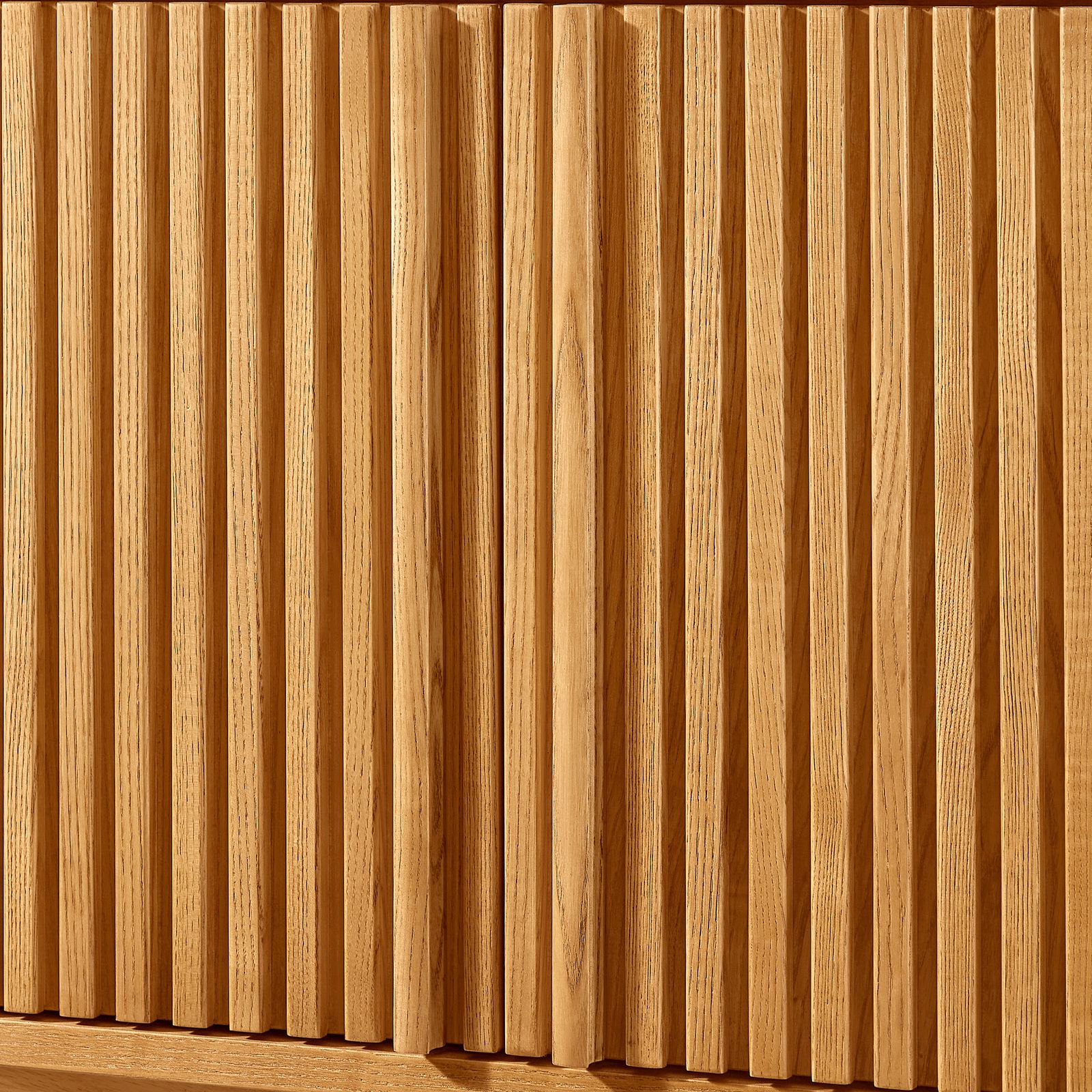 Sabina Ash Wood Media Console