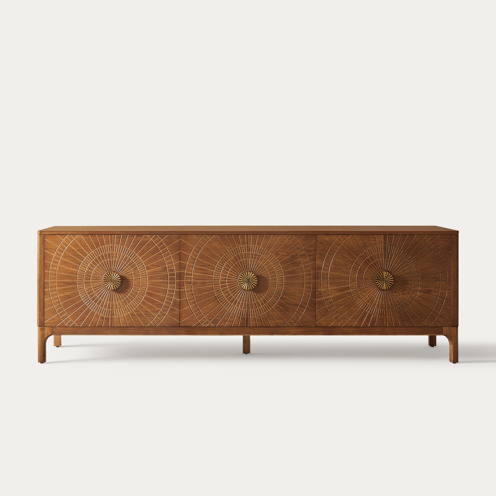 Vigdis Wood Media Console