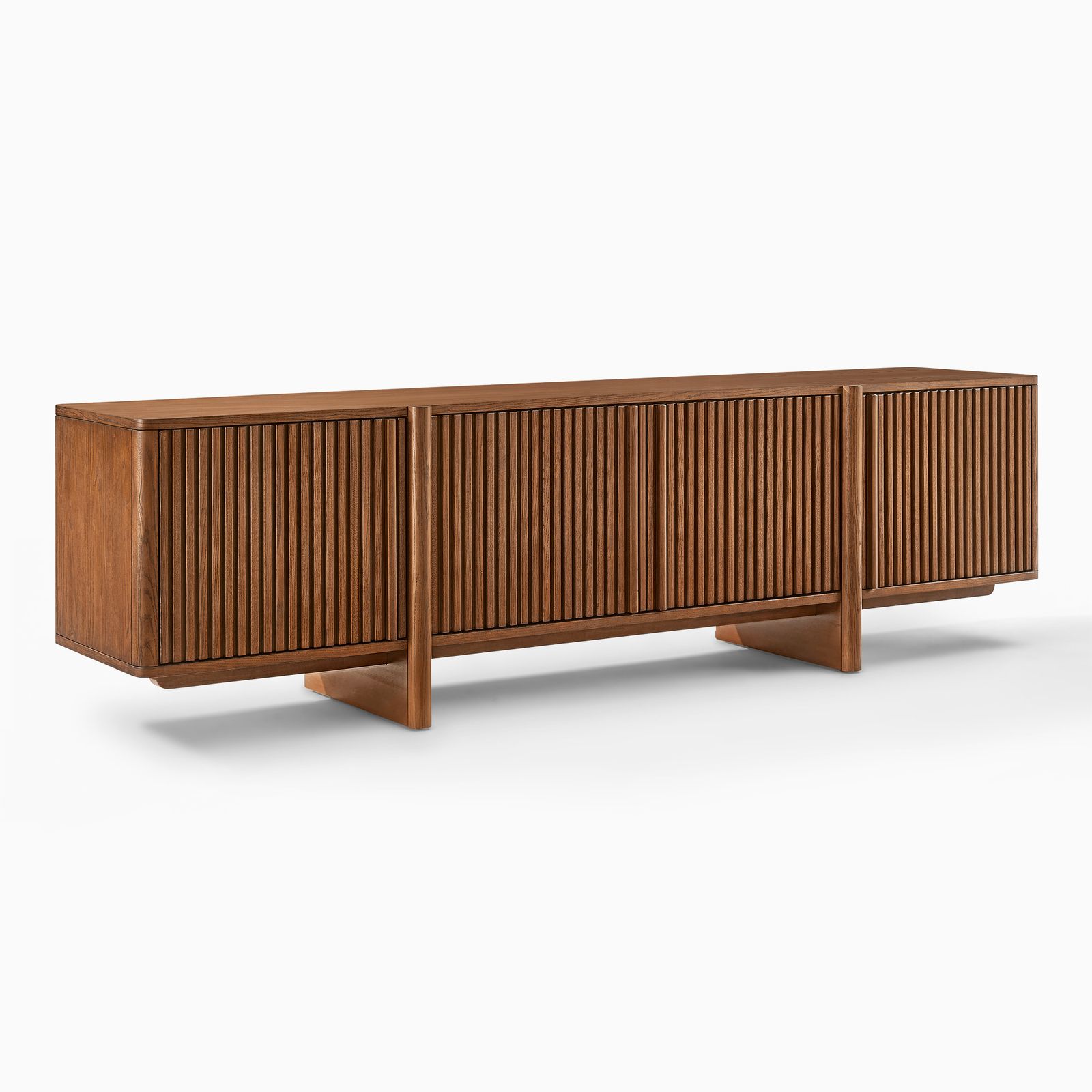 Sabina Ash Wood Media Console