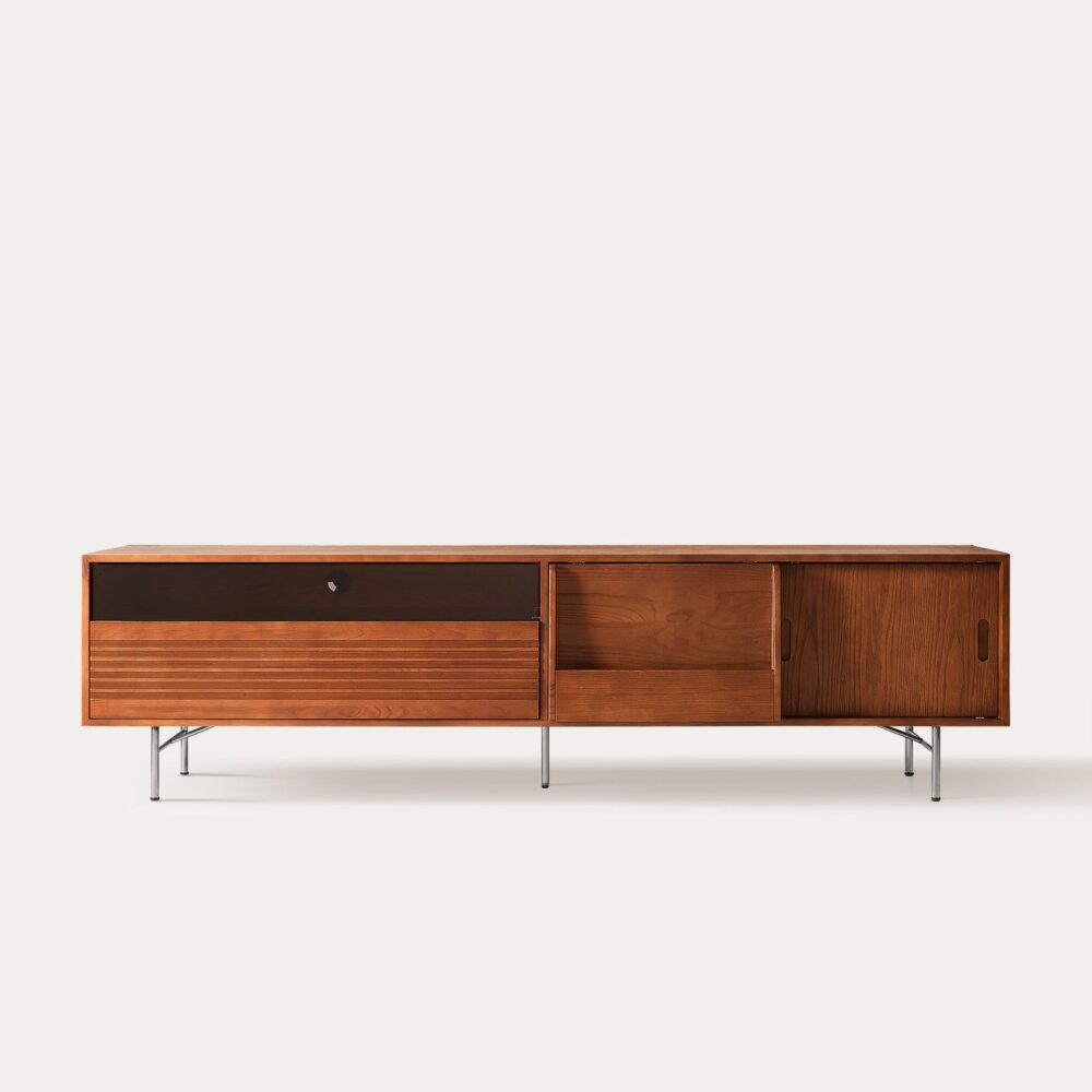 The Frode Ash Wood Media Console