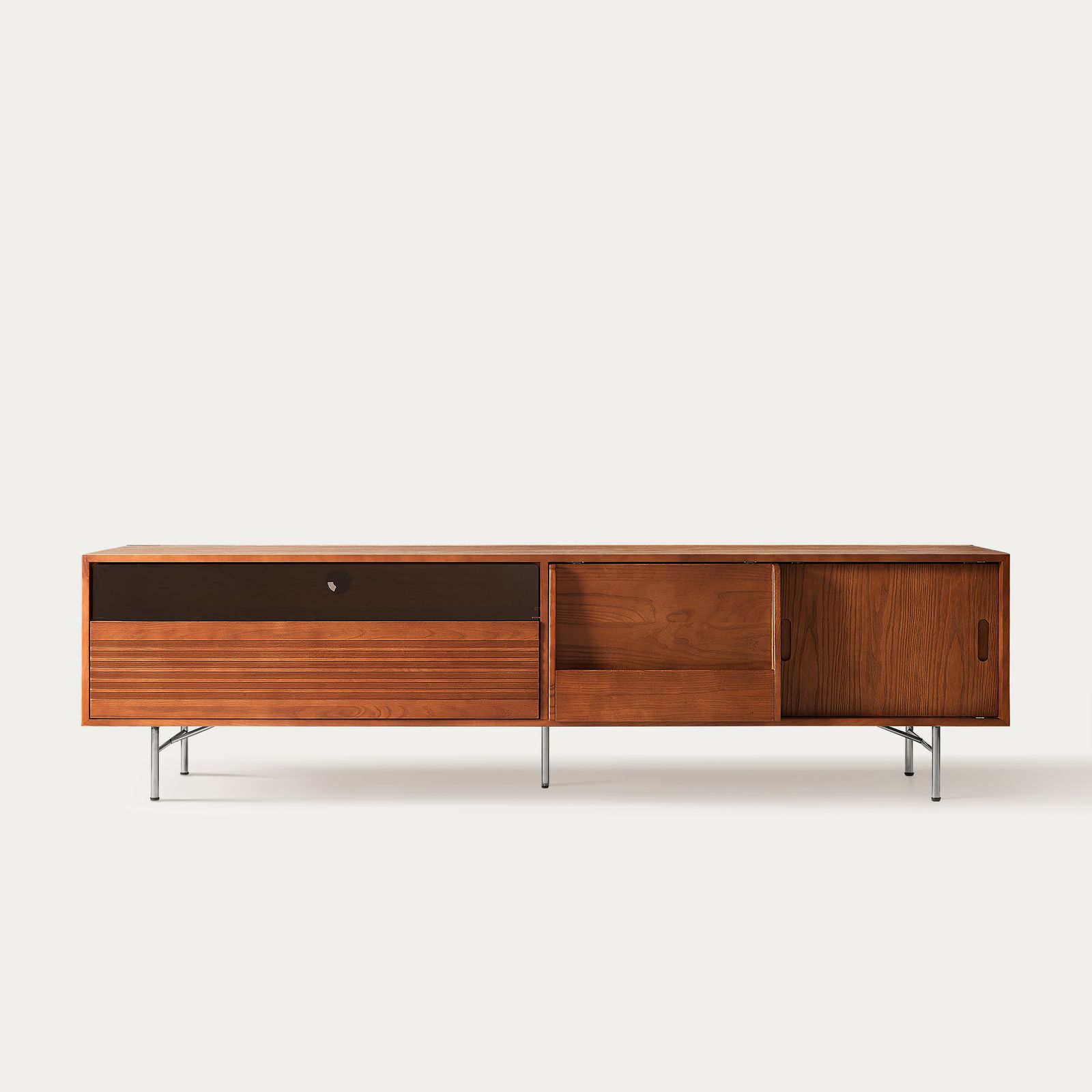 The Frode Ash Wood Media Console
