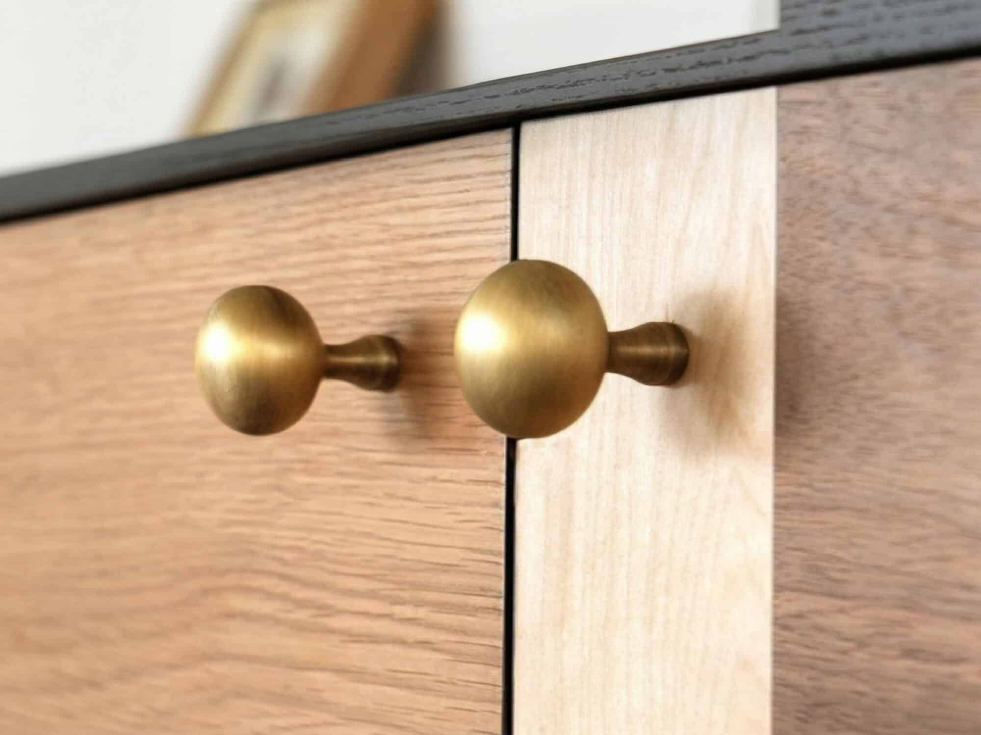 Artistic Geometric Wood Media Console - resized - 相册图 #3 Artistic Geometric Wood Media Console 相册图 #3 resized