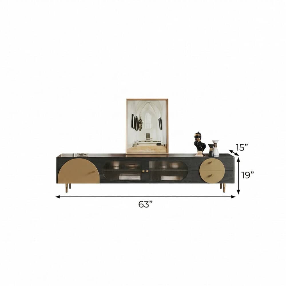 Black Ash Wood Cabinet Drawers Rectangle TV Stand - dimensions - 相册图 #11 Black Ash Wood Cabinet Drawers Rectangle TV Stand 相册图 #11 dimensions